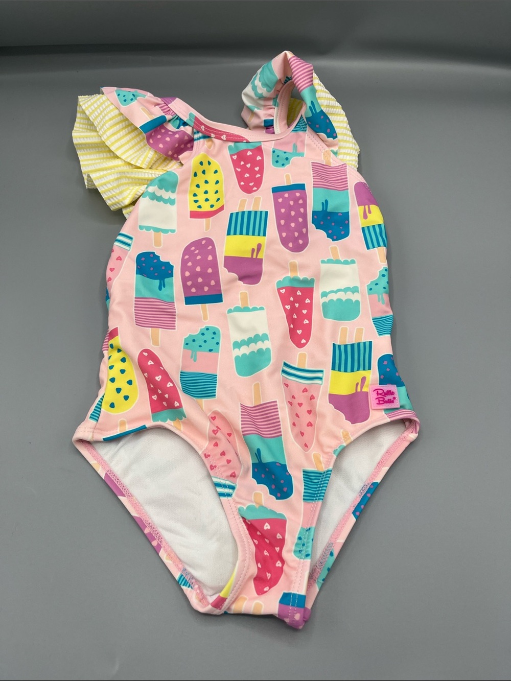 RuffleButts Ice Pop swimsuit Size 3T